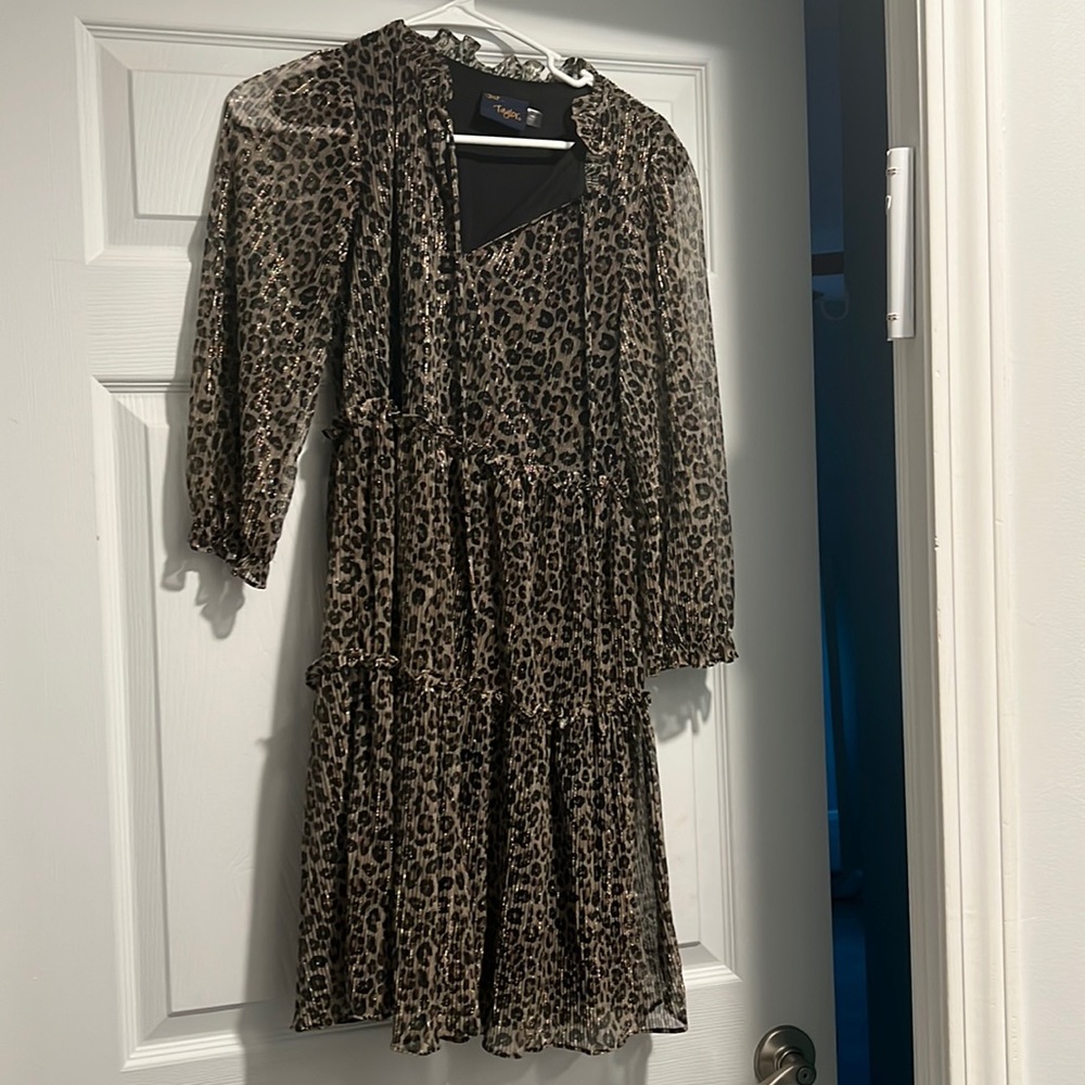 Leopard dress worn a few times